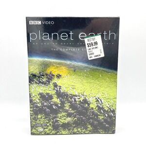 Planet Earth The Complete Series BBC Video DVD 5-Disc Set David Attenborough NEW